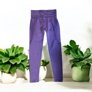 NVGTN Leggings  Purple Womens Small Workout Gym Athletic‎ High Waist Seamless